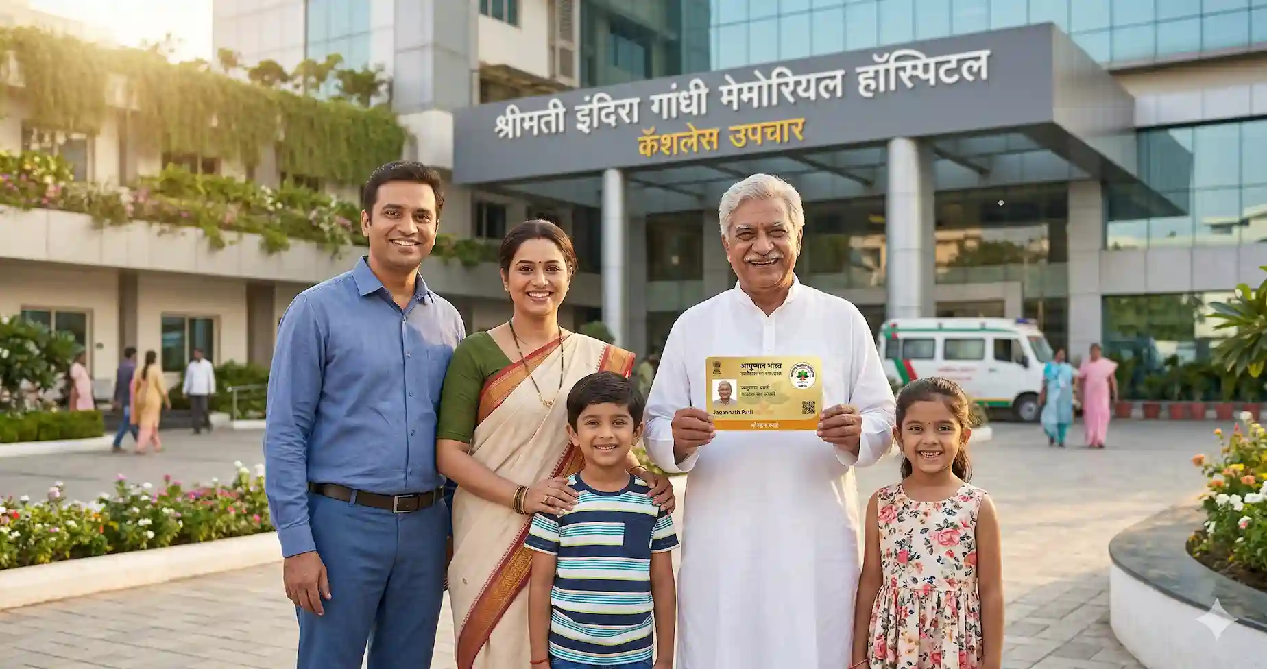 आयुष्मान भारत योजना महाराष्ट्र : महाराष्ट्र सरकारने आता सर्व कुटुंबांना आयुष्मान भारत व महात्मा फुले जन आरोग्य योजनेतून ५ लाखांचे मोफत उपचार जाहीर केले आहेत. पात्रता, रेशन कार्ड नियम आणि ऑनलाइन अर्ज करण्याची संपूर्ण माहिती येथे वाचा.