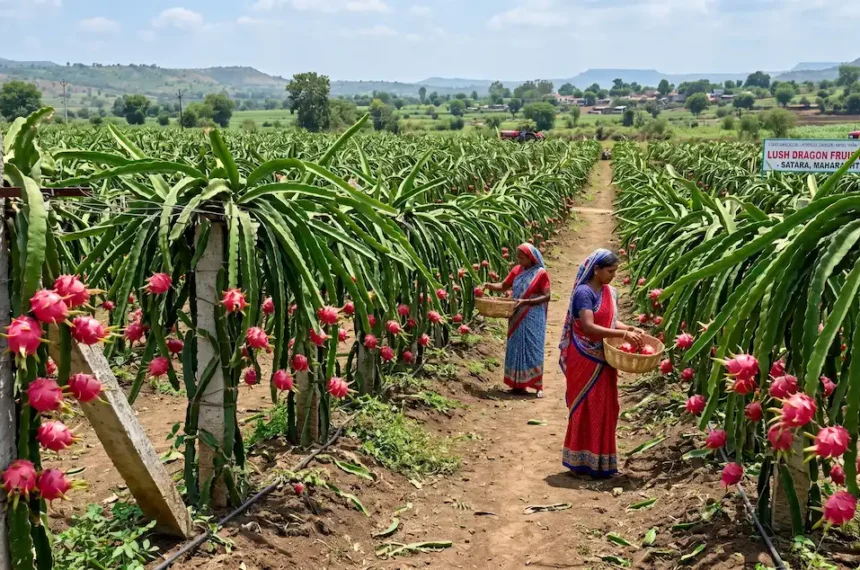 ड्रॅगन फ्रूट लागवड आणि सरकारी अनुदान माहिती