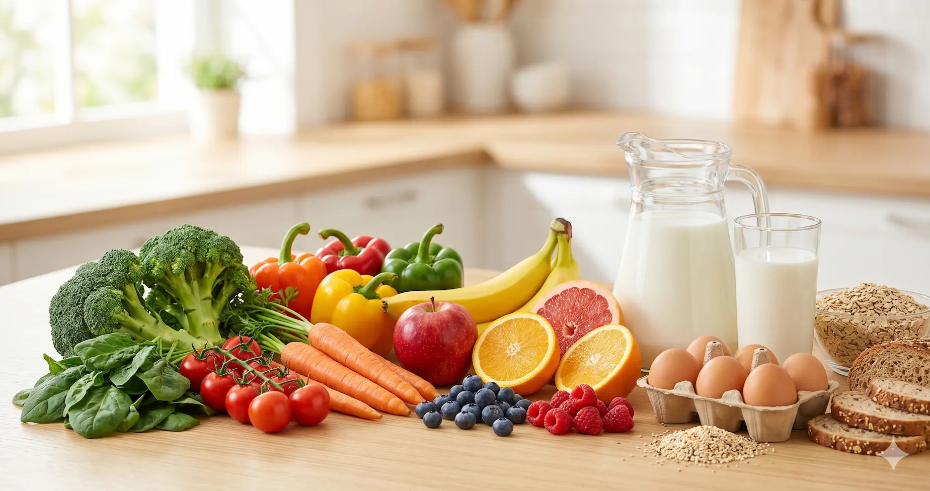 शरीरासाठी आवश्यक संपूर्ण जीवनसत्त्वे माहिती जाणून घ्या. Vitamin A, B, C, D, E आणि K चे फायदे, नैसर्गिक स्रोत, कमतरतेमुळे होणारे आजार आणि योग्य आहार वाचा.