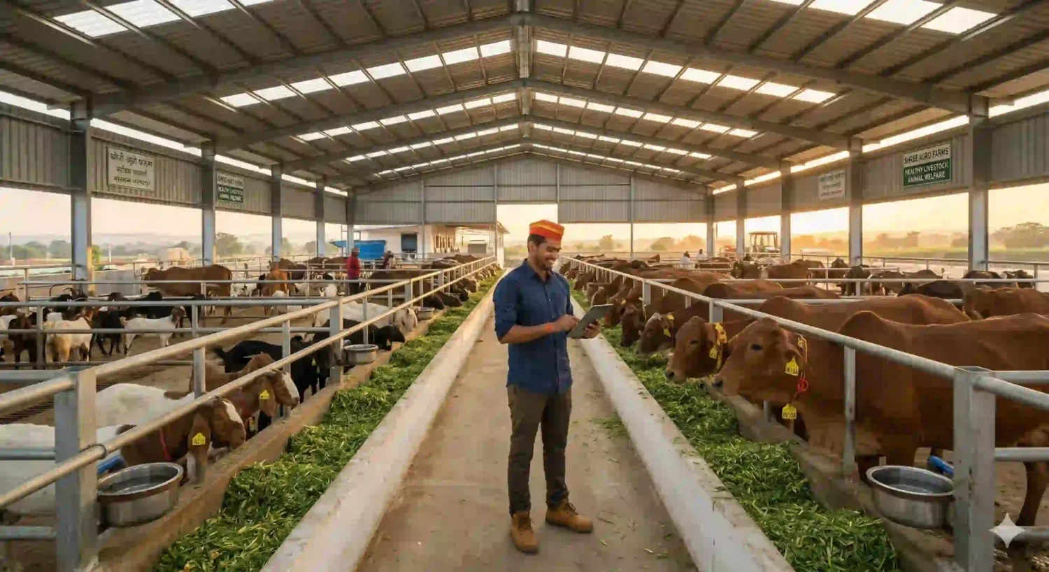 पशुपालन 50 लाख अनुदान योजना (NLM) आणि महाराष्ट्र गोसेवा आयोगाच्या अनुदानाची सविस्तर माहिती. शेळीपालन, कुक्कुटपालन सबसिडी, कृषी समकक्ष दर्जा, कागदपत्रे आणि ऑनलाइन अर्ज प्रक्रिया जाणून घ्या.