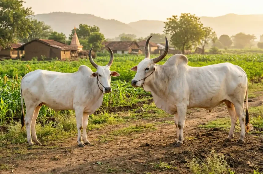 खिलार गाय पालन माहिती 7 खिलार गाय पालन माहिती 2026: खिलार देशी गाईची संपूर्ण माहिती, प्रकार, दूध क्षमता, अर्थशास्त्र आणि महाराष्ट्र पशुसंवर्धन विभागाच्या 50% ते 75% अनुदान योजना 2026. जाणून घ्या सविस्तर.