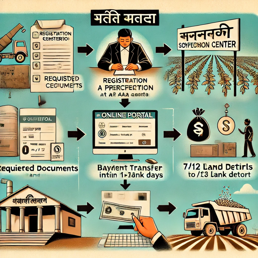 सोयाबीन हमीभावसाठी खरेदी केंद्रावर Online नोंद कशी करायची 1 ba7a176a 554b 4219 a10d e59adead8f57