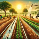 गहू लागवड तंत्रज्ञान 3 गहू लागवडीचे चित्र