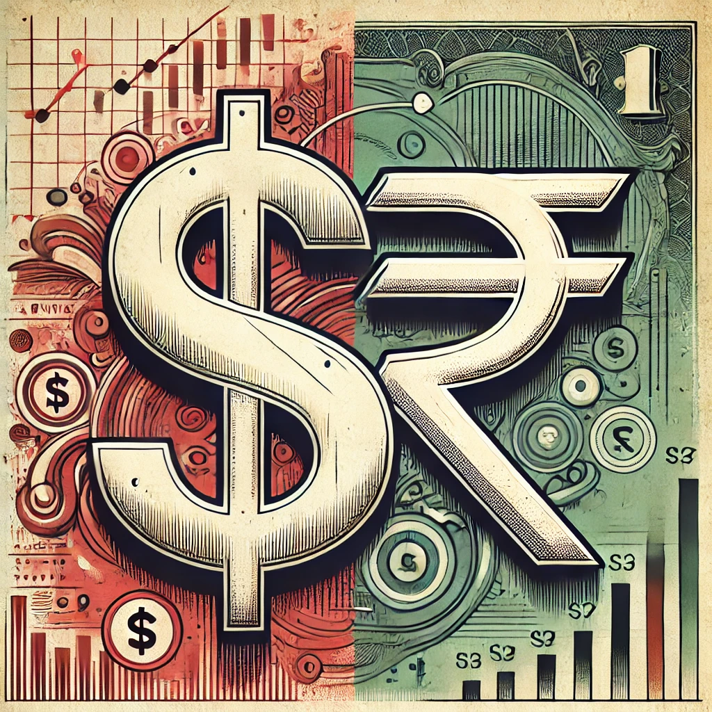 Doller and Rupees