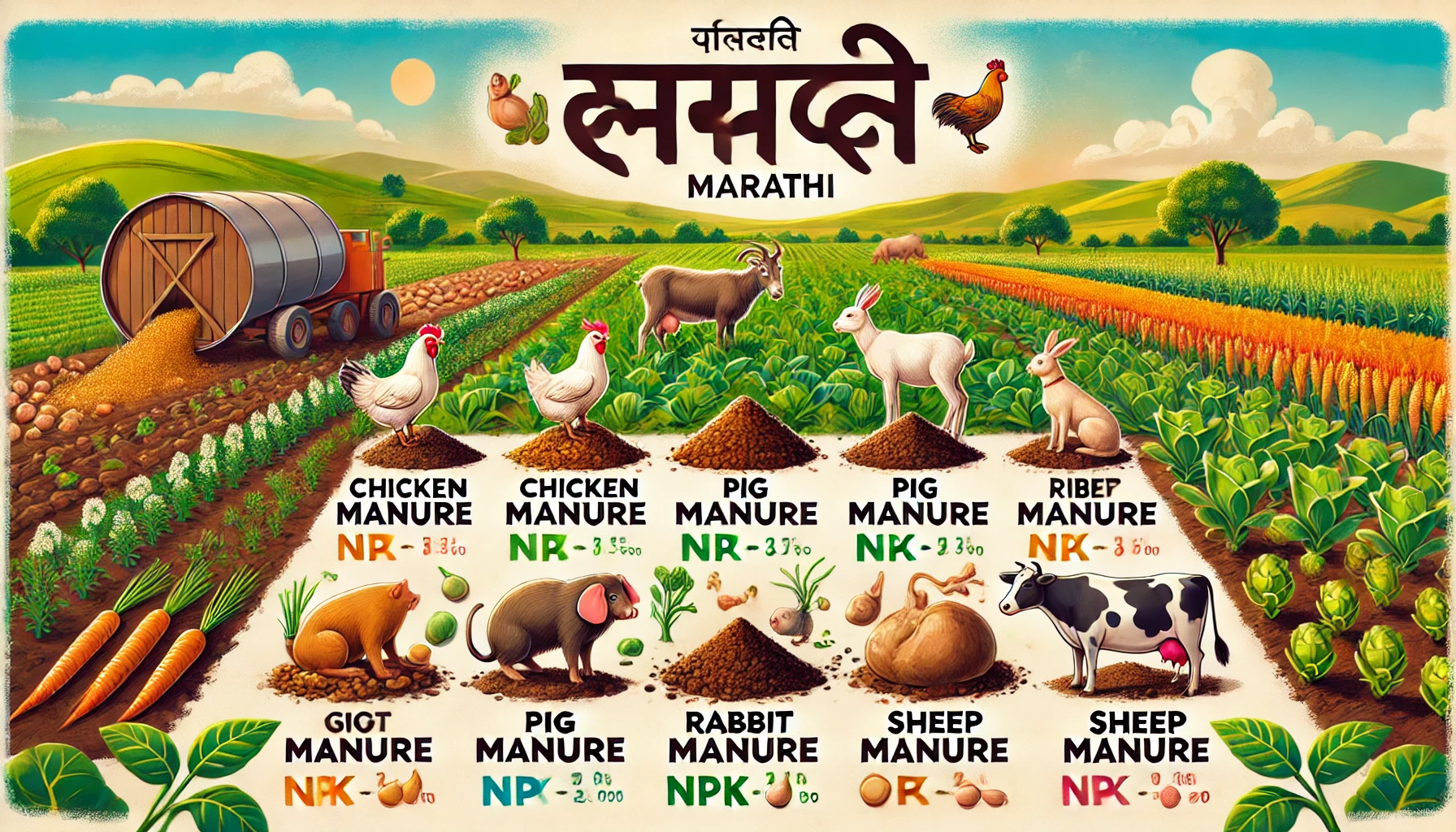 भाजीपाला शेतकऱ्यांसाठी खतांचे NPK विश्लेषण आणि त्याचे महत्त्व 1 खताचे NPK विश्लेषण