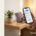 डिजिटल पेमेंट करताना घ्यावयाची काळजी 2 डिजिटल पेमेंट करताना घ्यावयाची काळजी दर्शवणारे स्मार्टफोन UPI पेमेंट चित्र.