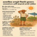 उन्हामुळे पिकांचे नुकसान जाणून घ्या उपाययोजना