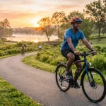 सायकलिंग (Cycling) :रोज सायकल चालवण्याचे फायदे जाणून घ्या. वजन कमी करणे आणि मानसिक शांतीसाठी सायकलिंग का महत्त्वाचे आहे, याची सविस्तर माहिती. नक्की वाचा .