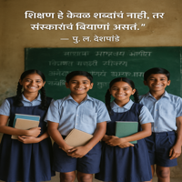 इंग्रजी व मराठी माध्यमातील शिक्षणातील फरक
