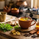 सर्दी खोकला घरगुती उपाय: बदलत्या वातावरणात घरगुती उपाय शोधत आहात? रोगप्रतिकारक शक्ती वाढवण्यासाठी हे १० प्रभावी नैसर्गिक आणि आयुर्वेदिक उपाय नक्की करून पाहा.
