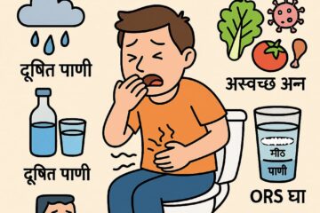 पावसाळ्यात अतिसार वाढला