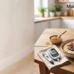 डायबेटीस नियंत्रण घरगुती उपाय | Diabetes Home Remedies Marathi 3 डायबेटीस नियंत्रणासाठी घरगुती उपाय आणि पौष्टिक आहार दर्शवणारी प्रतिमा
