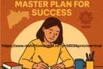 MPSC 2025 Master Plan MPSC 2025 तयारीसाठी मास्टर प्लॅन – अभ्यास करणारा विद्यार्थी आणि महाराष्ट्राचा नकाशा