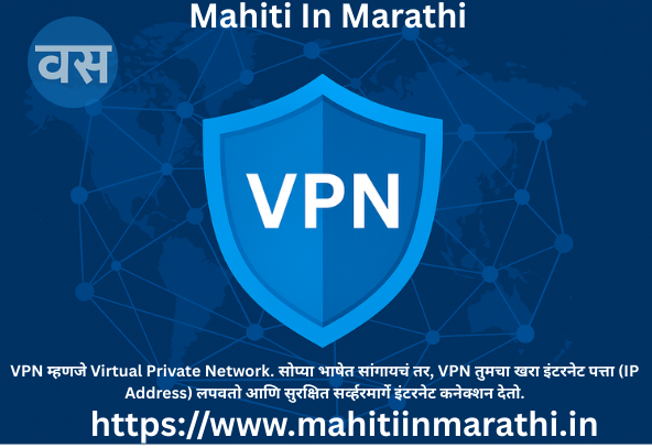 "VPN म्हणजे काय? सुरक्षित इंटरनेट वापराची माहिती मराठीत - Mahiti In Marathi"