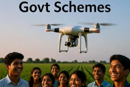 ड्रोन प्रशिक्षण सरकारी योजना २०२६ 5 ड्रोन प्रशिक्षण सरकारी योजना २०२६ : ड्रोन ट्रेनिंगसाठी Namo Drone Didi, SMAM सबसिडी, DGCA प्रमाणपत्र, फी (४०k-१.२L), दस्तऐवज आणि सेंटर्स. ५ दिवसांत पायलट व्हा! महाराष्ट्र RPTO लिस्टसह अपडेटेड गाइड.