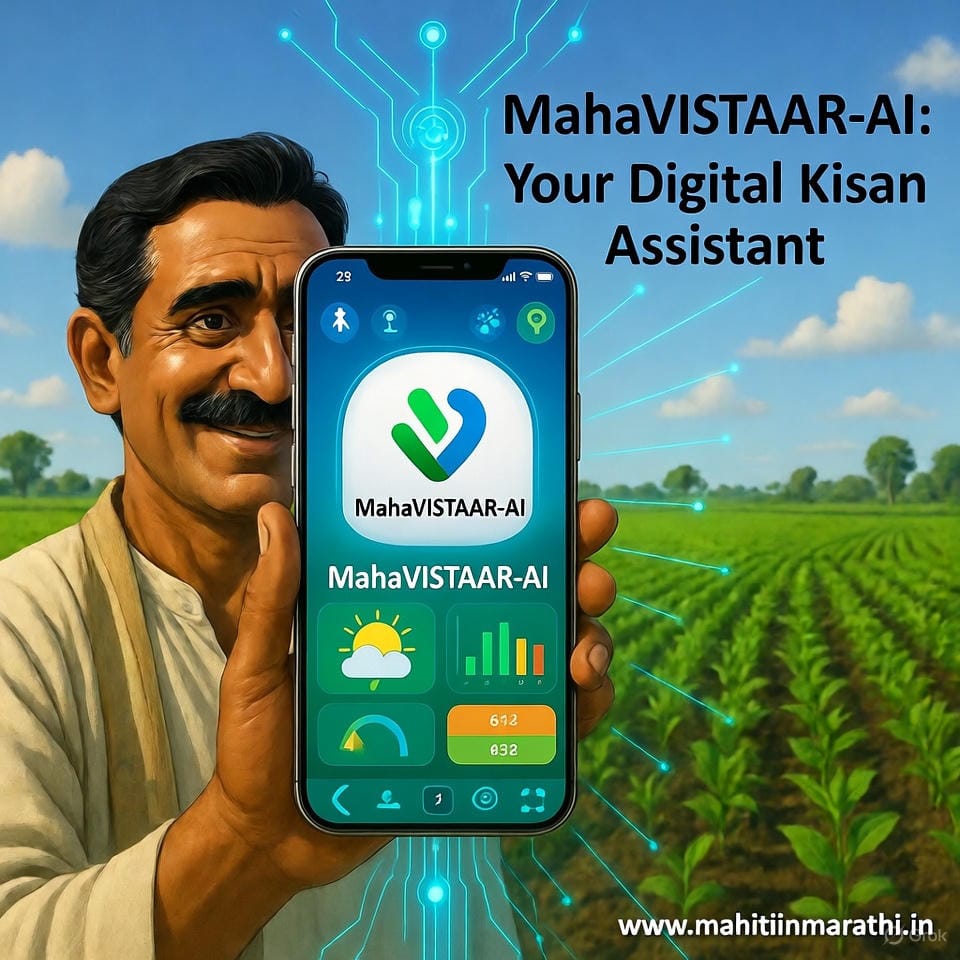 महाविस्तार ॲप MahaVISTAAR AI 1 महाराष्ट्रातील शेतकऱ्यांसाठी महाविस्तार ॲप: हवामान, पीक सल्ला आणि बाजारभाव