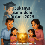 Sukanya Samriddhi Yojana : मुलीच्या शिक्षणासाठी आणि लग्नासाठी सुकन्या समृद्धी योजना २०२६ ची संपूर्ण माहिती मराठीत. ८.२% व्याजदर, टॅक्स फ्री परतावा, कॅल्क्युलेटर आणि नवीन नियमांचा सविस्तर आढावा.