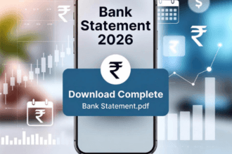 Bank Statement Download Online : २०२६ मधील नवीन पद्धतींनी बँक स्टेटमेंट डाउनलोड करा. SBI, HDFC, ICICI व महाबँकेचे PDF पासवर्ड आणि मिस कॉल नंबर एकाच ठिकाणी. मराठी गाईड.