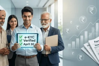 सरकारी योजना नियम बदल 2026: 1 एप्रिल 2026 पासून महाराष्ट्रात लागू झालेले नवीन सरकारी नियम, New Wage Code, Form 130, लाडकी बहीण व रेशनकार्ड e-KYC ची 30 एप्रिल अंतिम मुदत आणि PM किसान 'फार्मर आयडी' अपडेट्स सविस्तर जाणून घ्या.