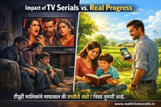 Marathi and Hindi TV serials impact on human behavior and family values.