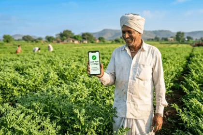 NAFED हरभरा हमीभाव नोंदणी 2026: e-Samridhi पोर्टलवर अर्ज कसा करावा? कागदपत्रे व अंतिम तारीख 3 नाफेड हरभरा हमीभाव नोंदणी २०२६:हरभरा हमीभाव २०२५-२६ (₹५६५०) मिळवण्यासाठी e-Samridhi पोर्टलवर ऑनलाइन नोंदणी कशी करावी? आवश्यक कागदपत्रे, ई-पीक पाहणी आणि संपूर्ण प्रक्रियेची सविस्तर माहिती.