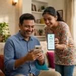 GPay Pocket Money आणि UPI Circle फीचरचा आनंद घेणारे भारतीय पालक आणि मुलगी