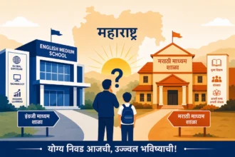 शिक्षण की स्टेटस? इंग्रजी मीडियमचा खर्च vs. मराठी मीडियमची गुंतवणूक 2026 4 इंग्रजी मीडियम आणि मराठी मीडियम शाळांची तुलना 2026 – पालकांसाठी मार्गदर्शन