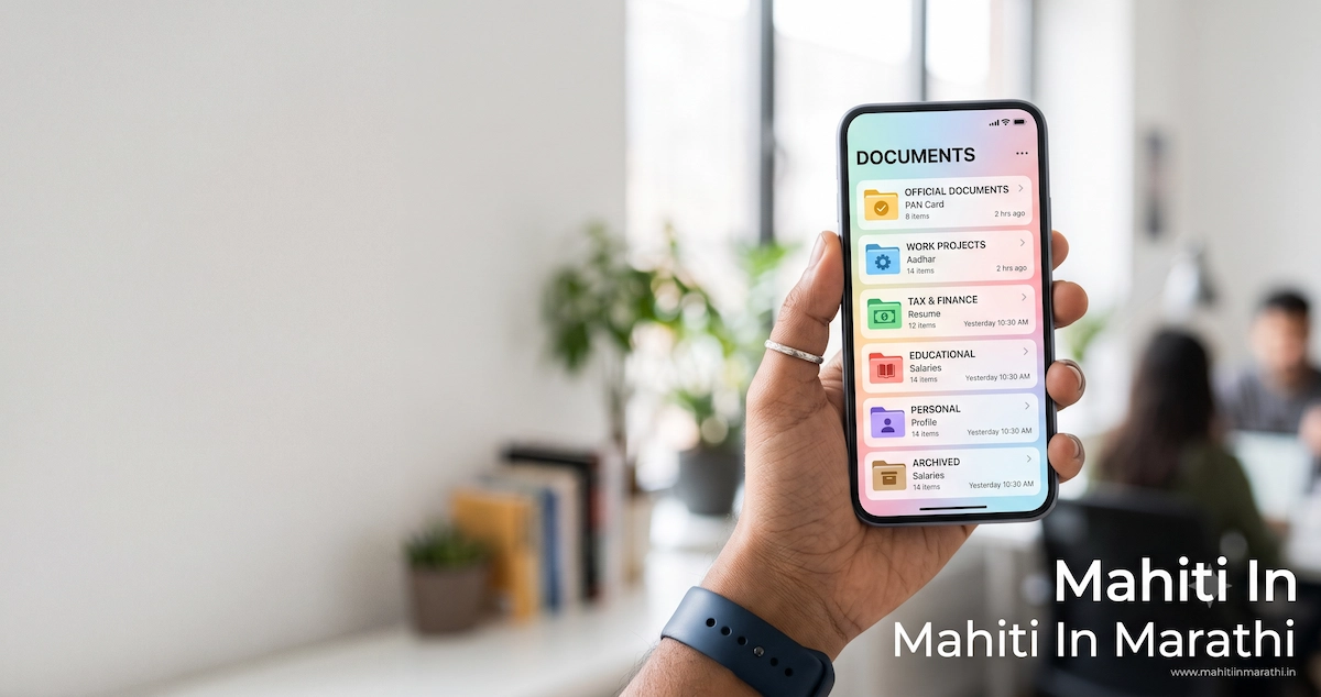 DigiLocker म्हणजे काय? आधार, PAN, Driving Licence, RC, Marksheet यांसारखी कागदपत्रे DigiLocker मध्ये सुरक्षित कशी ठेवायची, अकाउंट कसे तयार करायचे आणि त्याचे फायदे जाणून घ्या.