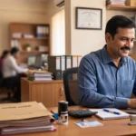 GST नोंदणी कशी करावी 2 GST नोंदणी कशी करावी याची स्टेप बाय स्टेप प्रोसेस दाखवणारी प्रतिमा